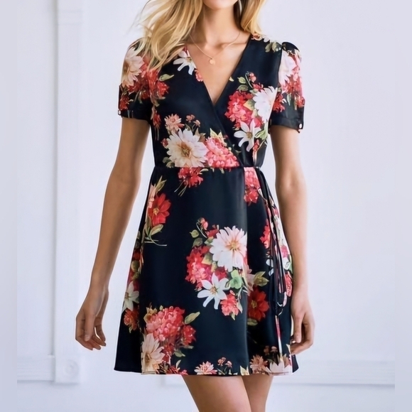 NWT JNSQ Katalina Silk Dress 100% Mulberry Silk US Size 8 - Picture 2 of 11